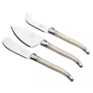 Conjunto para queijo perola 3 peças